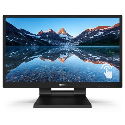 MONITOR SMOOTH-TOUCH PHILIPS LCD IPS LED 23.8'' WIDE 242B9T/00 5MS SOFTBLUE MM FHD 1000:1 BLACK VGA DVI HDMI DP 2XUSB3 FINO:31/01