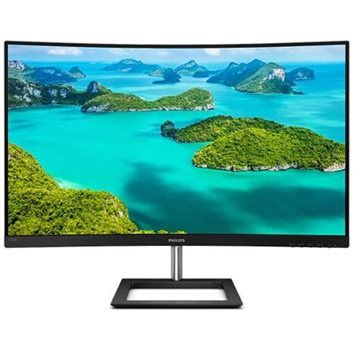 MONITOR PHILIPS LCD VA CURVED LED 27'' WIDE 272E1CA/00 4MS SOFTBLUE MM FHD 3000:1 BLACK VGA HDMI DP VESA 2Y FINO:31/01