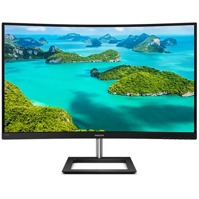 MONITOR PHILIPS LCD VA CURVED LED 31.5'' WIDE 325E1C/00 4MS SOFTBLUE QHD 3000:1 BLACK VGA HDMI DP VESA 2Y FINO:31/01