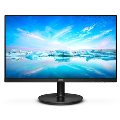 MONITOR PHILIPS LCD VA LED 21.5'' WIDE 221V8/00 4MS SOFTBLUE FHD 4000:1 BLACK VGA HDMI VESA FINO:31/01