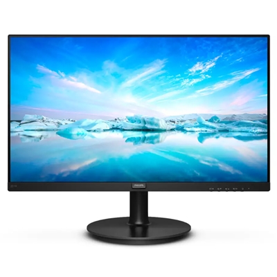 MONITOR PHILIPS LCD LED 21.5'' WIDE 221V8A/00 4MS MM SOFTBLUE FHD 4000:1 BLACK VGA HDMI VESA FINO:31/01