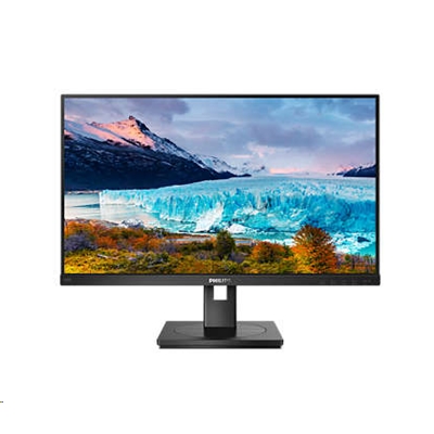 MONITOR PHILIPS LCD IPS LED 23.8'' WIDE 242S1AE/00 4MS SOFTBLUE MM FHD 1000:1 BLACK PIVOT VGA DVI HDMI DP VESA FINO:31/01