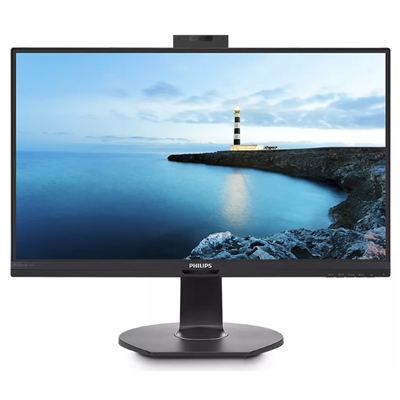 MONITOR PHILIPS LCD IPS LED 23.8'' WIDE 241B7QUBHEB/00 5MS MM FHD 1000:1 BLACK HDMI DP USB-C 4XUSB3.0 VESA PIVOT WEBCA FINO:31/01