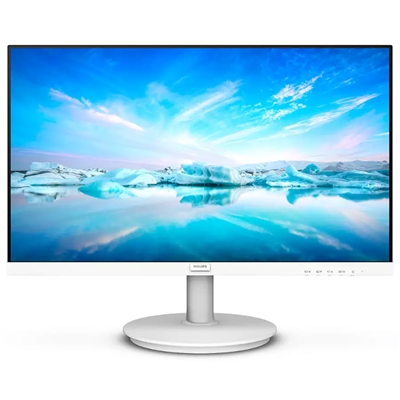 MONITOR PHILIPS LCD IPS LED 23.8'' WIDE 241V8AW/00 4MS FHD 1000:1 WHITE VGA HDMI VESA FINO:31/01