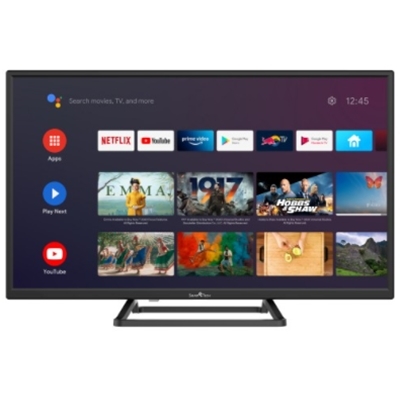 TV LED SMART-TECH 32'' 32HA10T3 SMART-TV ANDROID 9 DVB-T2/S2 HD 1366X768 BLACK CI SLOT 3XHDMI 2XUSB VESA