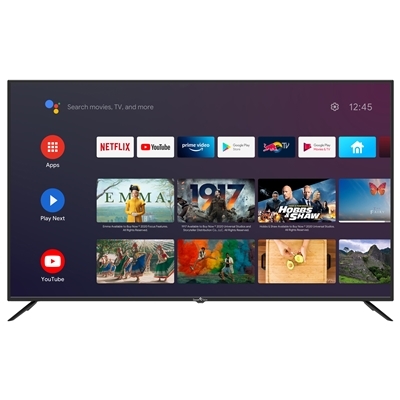 TV QLED SMART-TECH 75'' FRAME LESS 75QA20T1 SMART-TV 4K ANDROID 11 DVB-T2/S2 UHD 3840X2160 BLACK CI SLOT 4XHDMI 2XUSB LAN VESA