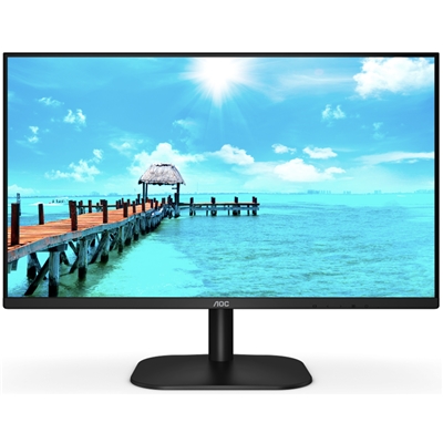 MONITOR AOC LCD LED 27'' WIDE FRAMELESS 27B2QAM 4MS MM FHD 3000:1 BLACK VGA HDMI DP VESA FINO:31/01