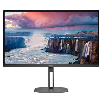 MONITOR AOC LCD VA LED 27'' WIDE FRAMELESS Q27V5N/BK 4MS MM QHD 4000:1 BLACK 2XHDMI 2XDP VESA FINO:31/01