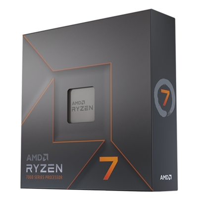 CPU AMD RYZEN 7 7700X 4.5GHZ 8CORE 40MB 100-100000591WOF AM5 105W BOX NO COOLER - GARANZIA 3 ANNI