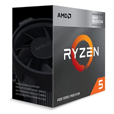 CPU AMD RYZEN 5 4600G 3.7GHZ(4.2GHZ BOOST) 6CORE 8MB 100-100000147BOX AM4 65W BOX STEALTH COOLER - GARANZIA 3 ANNI