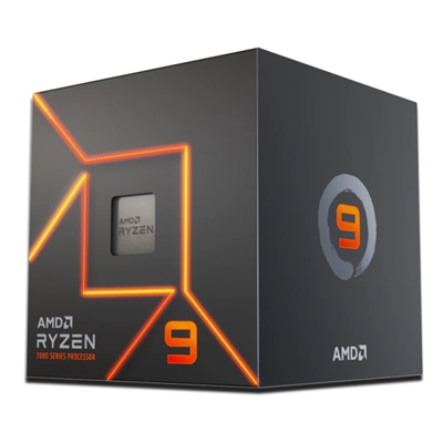 CPU AMD RYZEN 9 7900 5.4GHZ 12CORE 76MB 100-100000590BOX AM5 65W RADEON GRAPHICS BOX - GARANZIA 3 ANNI