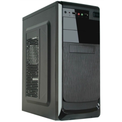 CABINET MIDI TOWER ATX ENCORE EN-ATX306 NERO 2X5,25''BAY 2X3,5''BAY 1X2,5''BAY 355X175X410MM FRONT 1XUSB2.0 1XUSB3.0 AUDIO