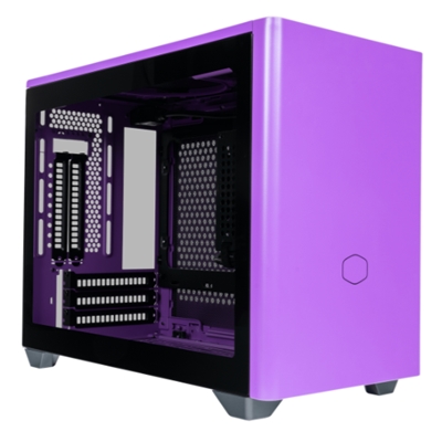 CABINET ATX MINI TOWER COOLER MASTER MCB-NR200P-PCNN-S00 MASTERBOX NR200P PURPLE 376X185X292MM MINI-ITX MINI-DTX 2X120MM-FAN