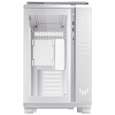 CABINET ATX MIDI TOWER ASUS TUF GAMING GT502 WHITE ED. 4XCOMBO-BAY 8XSLOT-ESP. NO-ALIM. 285X450X446MM 90DC0093-B09010