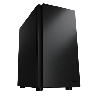 CABINET ATX MINI TOWER COUGAR 385PC40 PURITY BLACK NERO 200X392X360MM 4SLOT 2X3,5'' 2X2,5'' 2X120MM-FAN