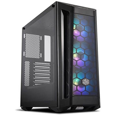 CABINET ATX MIDI TOWER COOLER MASTER MCB-B511D-KGNN-RGA MASTERBOX MB511 BLACK ATX 2X3.5/2.5 2XUSB3.0 ARGB LATO TRASP. NOALIM.