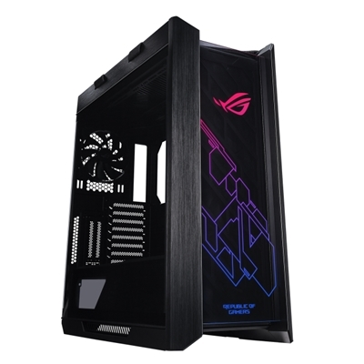 CABINET ATX MIDI TOWER ASUS GAMING ROG-STRIX-HELIOS GX601 BLACK 2XCOMBO-BAY 4X2,5-BAY 8+2XSLOT-ESP. NO ALIM. 90DC0020-B39000