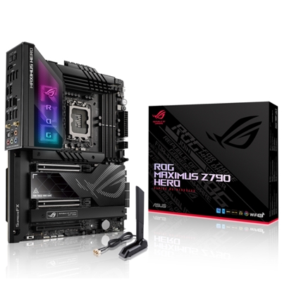 MB ASUS ROG MAXIMUS Z790 HERO Z790 LGA1700 4XDDR5DC-7800O.C. HDMI 2XPCIE5.0X16 6XSATA3 M.2 WIFI ATX 90MB1CI0-M0EAY0