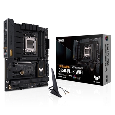 MB ASUS TUF GAMING B650-PLUS WIFI B650 AM5 4XDDR5DC-6400(OC) DP HDMI 1XPCIE4.0X16 4XSATA3 M.2 WIFI USB3.2 ATX 90MB1BZ0-M0EAY0