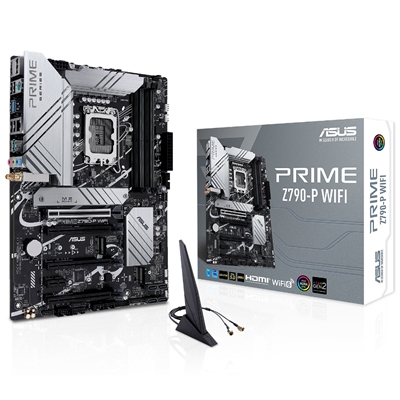 MB ASUS PRIME Z790-P WIFI Z790 LGA1700 4XDDR5DC-7000(O.C.) DP HDMI 1XPCIE5.0X16 4XSATA3 M.2 WIFI USB3.2 ATX 90MB1CJ0-M0EAY0