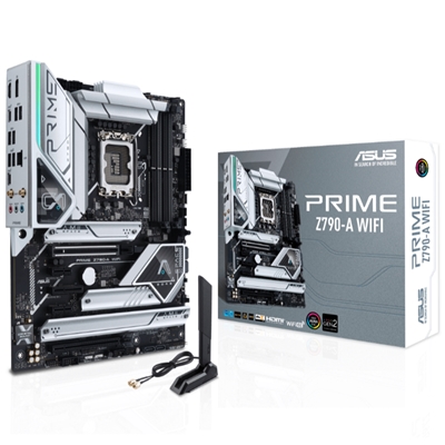 MB ASUS PRIME Z790-A WIFI Z790 LGA1700 4XDDR5DC-7000(O.C.) DP HDMI 1XPCIE5.0X16 4XSAT3 M.2 WIFI USB3.2 ATX 90MB1CS0-M FINO:26/01