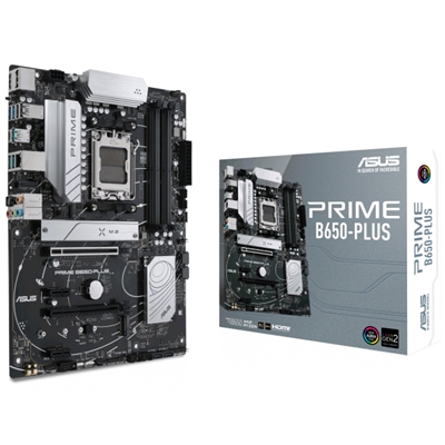 MB ASUS PRIME B650-PLUS B650 AM5 4XDDR5DC-6400(OC) DP HDMI 1XPCIE4.0X16 4XSATA3 M.2 USB3.2 ATX 90MB1BS0-M0EAY0