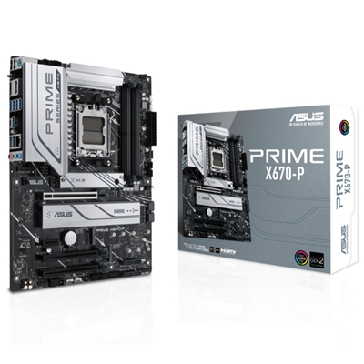 MB ASUS PRIME X670-P LGA AM5 X670 AMD 4XDDR5DC-6400O.C. PCIE4.0X16 HDMI DP 6SATA3R M.2 USB3.2 ATX 90MB1BU0-M0EAY0