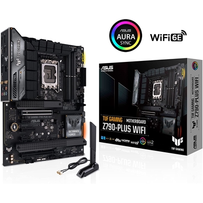 MB ASUS TUF GAMING Z790-PLUS WIFI Z790 LGA1700 4XDDR5DC-7200(O.C.) DP HDMI 1XPCIE5.0X16 4XSATA3 M.2 WIFI ATX 90MB1D80-M0EAY0