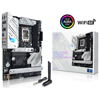 MB ASUS ROG STRIX B760-A GAMING WIFI D4 B760 LGA1700 4XDDR4DC-5333O.C 1XPCIE5.0X16 DP HDMI 4XSATA3R M.2 WIFI ATX 90MB1DD0-M0EAY0