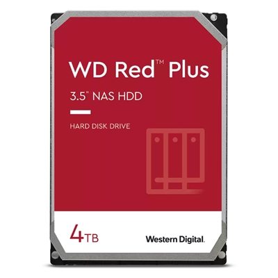 HARD DISK SATA3 3.5'' X NAS 4000GB(4TB) WD40EFZX WD RED PLUS 128MB CACHE 5400RPM