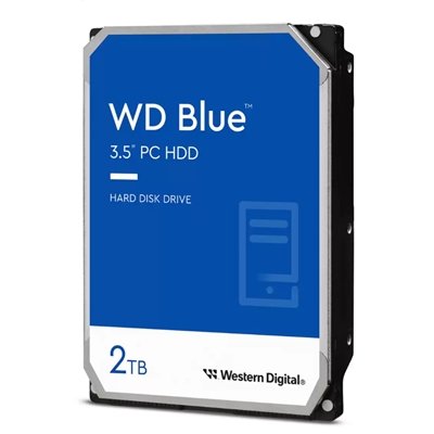 HARD DISK SATA3 3.5'' 2000GB(2TB) WD20EZBX WD 7200RPM 256MB CACHE BLUE