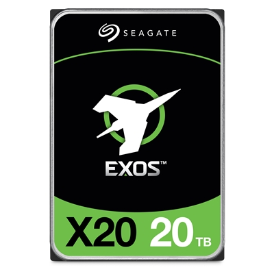 HARD DISK SATA3 3.5'' 20000GB(20TB) SEAGATE ST20000NM007D ENTERPRISE EXOS X20 7200RPM CACHE 256MB STANDARD FAST FORMAT 512BYTE