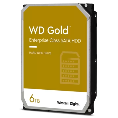 HARD DISK SATA3 3.5'' ENTERPRISE 6000GB(6TB) WD6003FRYZ WD GOLD 256MB CACHE 7200RPM