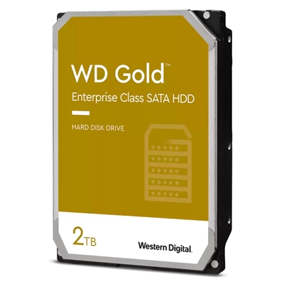 HARD DISK SATA3 3.5'' ENTERPRISE 2000GB(2TB) WD2005FBYZ WD GOLD 128MB CACHE 7200RPM