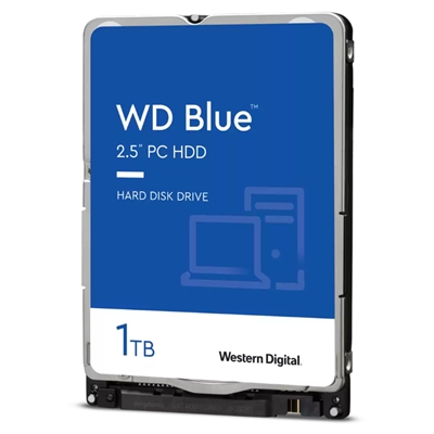 HARD DISK NB SATA3 2.5'' 1000GB(1TB) WD10SPZX WD 5400RPM 128MB CACHE BLUE