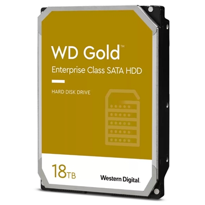 HARD DISK SATA3 3.5'' ENTERPRISE 18000GB(18TB) WD181KRYZ WD GOLD 512MB CACHE 7200RPM