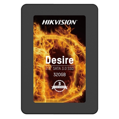 SSD-SOLID STATE DISK 2.5'' 320GB SATA3 HIKVISION DESIRE HS-SSD-DESIRE(S) - READ:560MB/S-WRITE:480MB/S