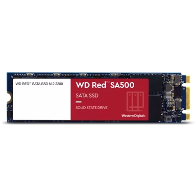 SSD-SOLID STATE DISK M.2(2280) 500GB SATA3 WD RED SA500 WDS500G1R0B X NAS READ:560MB/S-WRITE:530MB/S