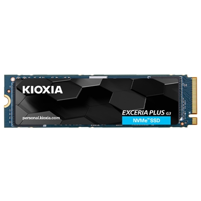 SSD-SOLID STATE DISK M.2(2280) NVME 1000GB (1TB) PCIE4.0X4 KIOKIA EXCERIA PLUS LSD10Z001TG8 READ:5000MB/S-WRITE:3900MB/S