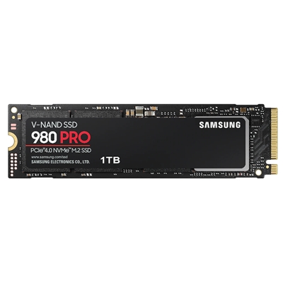 SSD-SOLID STATE DISK M.2(2280) 1000GB(1TB) PCIE4.0X4-NVME1.3 SAMSUNG MZ-V8P1T0BW SSD980PRO READ:7000MB/S-WRITE:5000MB/S