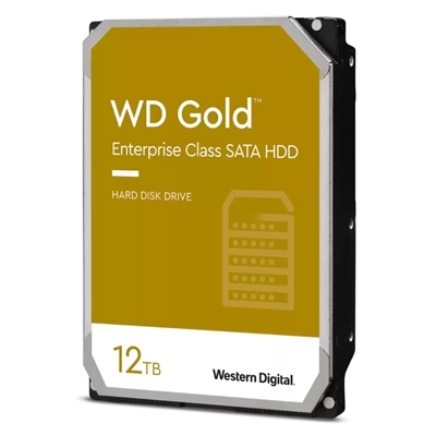 HARD DISK SATA3 3.5'' GOLD WD121KRYZ 12000GB(12TB) SATA3 7200RPM 256MB CACHE CERTIFIED REPAIR