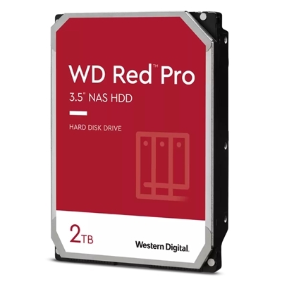 HARD DISK SATA3 3.5'' X NAS 2000GB(2TB) WD2002FFSX WD RED PRO 64MB CACHE 7200RPM NAS 8-16 SLOT HARD DRIVE CERTIFIED REPAIR