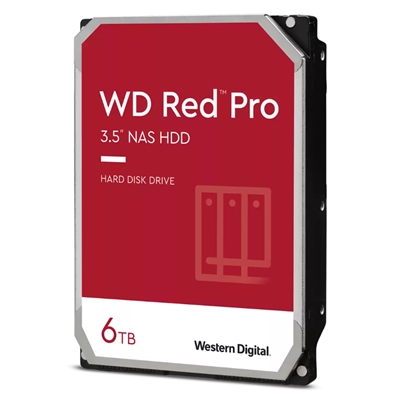 HARD DISK SATA3 3.5'' X NAS 6000GB(6TB) WD6003FFBX WD RED PRO 256MB CACHE 7200RPM NAS 8-16 SLOT HARD DRIVE