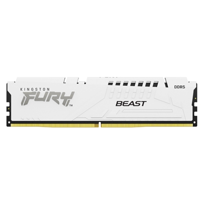 DDR5 32GB(2X16GB) 6000MHZ KF560C36BWEK2-32 KINGSTON FURY BEAST WHITE EXPO CL36