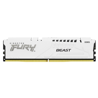 DDR5 64GB(2X32GB) 6000MHZ KF560C36BWEK2-64 KINGSTON FURY BEAST WHITE EXPO CL36