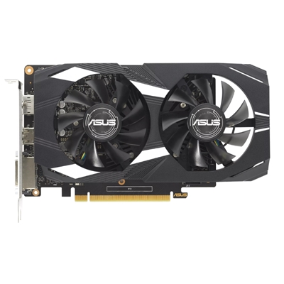 SVGA ASUS DUAL-GTX1650-O4GD6-P-V2 4GDDR6 128BIT 1650MHZ-BOOST PCIE3.0 HDMI DP DVI-D 7680X4320 HDCP2.2 2SLOT 90YV0GX8-M0NA00