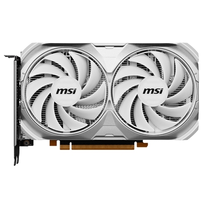 SVGA MSI GEFORCE RTX 4060 VENTUS 2X WHITE 8G OC NVIDIA PCIE4.0 8GDDR6 128BIT 2505MHZ 1XHDMI 3XDP 7680X4320 2,05SLOT