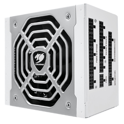 ALIMENTATORE ATX 1200W COUGAR POLAR X2 PLATINUM 31PX120001P01 80+ FULL MODULAR 135MM-FAN BIANCO