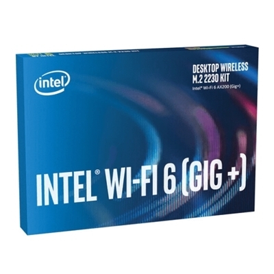 WI-FI DESKTOP KIT INTEL ADAPTER AX200 GIG+ WI-FI 6 AX200.NGWG.DTK MM#999VGD