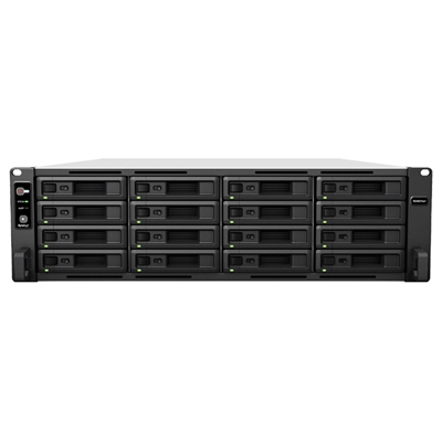 NAS SYNOLOGY RS4021XS+ X16HD 3.5''/2.5'' SATA>NO HD<RACK-XEON 8-CORE 2.1GHZ DDR4 16GB ECC-4P 1GBE+2P 10GBE-2P USB-SUPP.90 TEL.